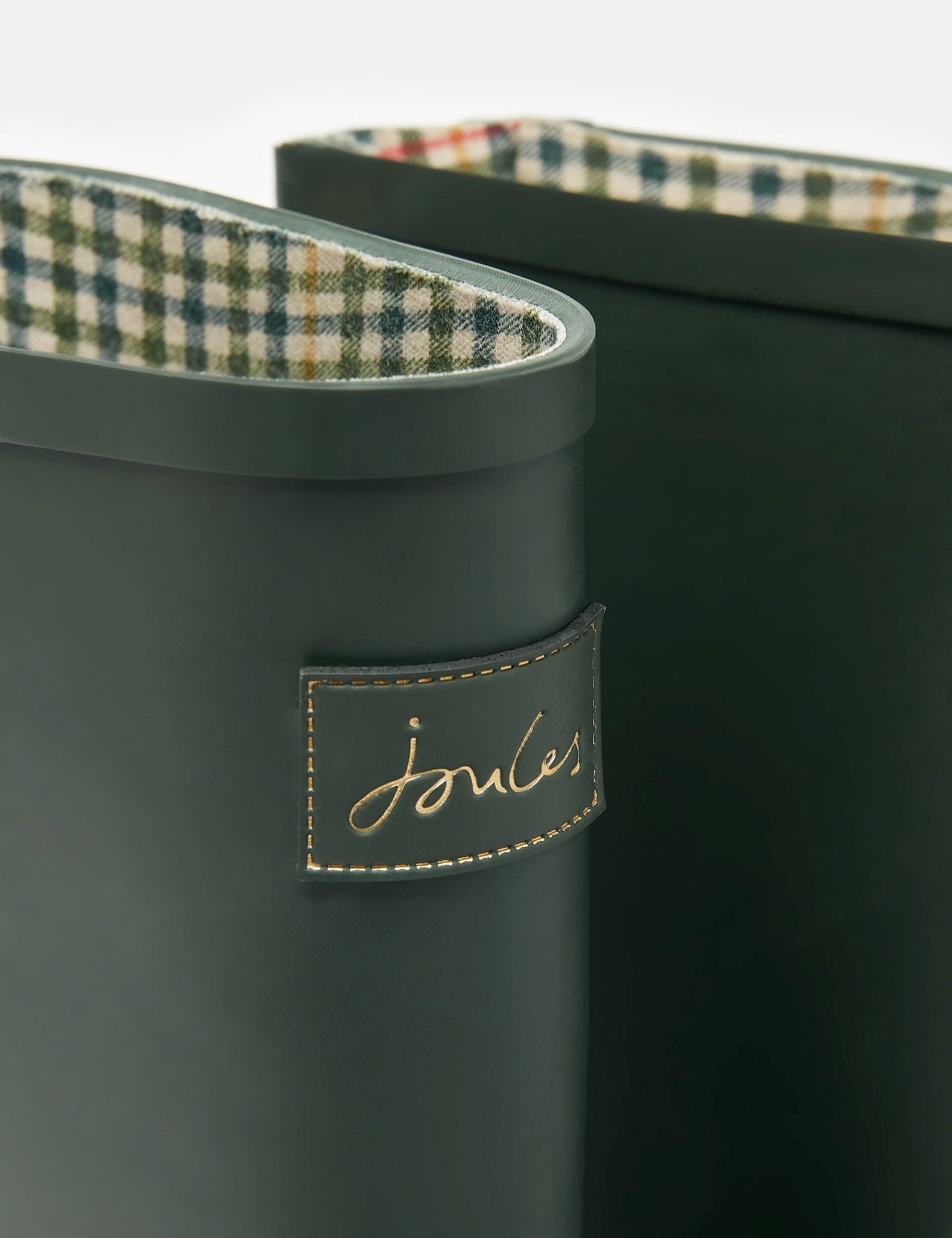 Joules Wistow Adjustable Mid Height Wellies Green 6