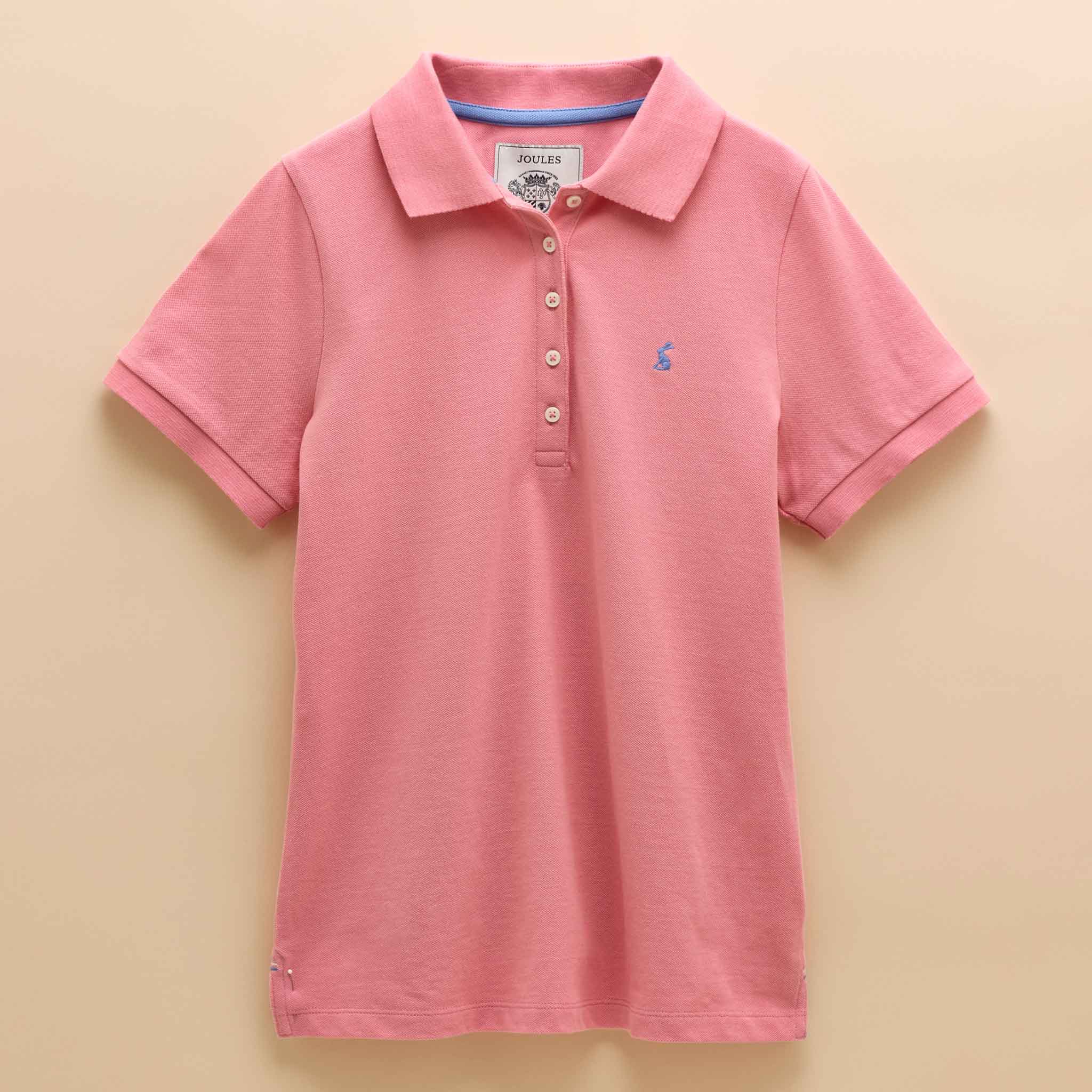Joules Woody Pink Polo Shirt