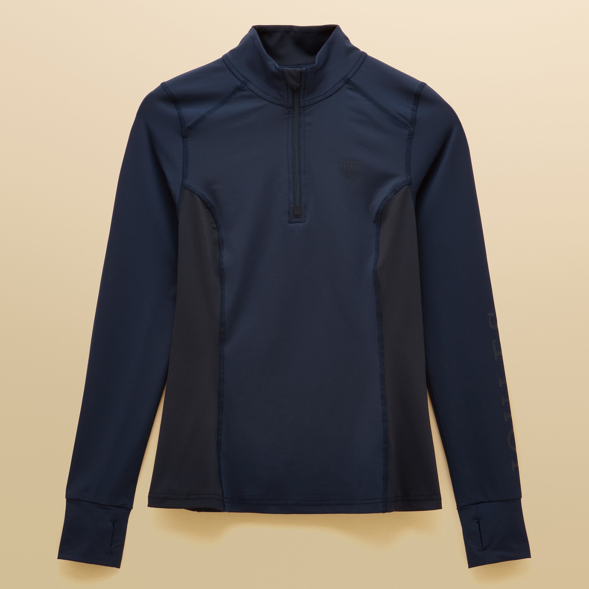 Joules Long Sleeve Jersey Base Layer Top in Navy
