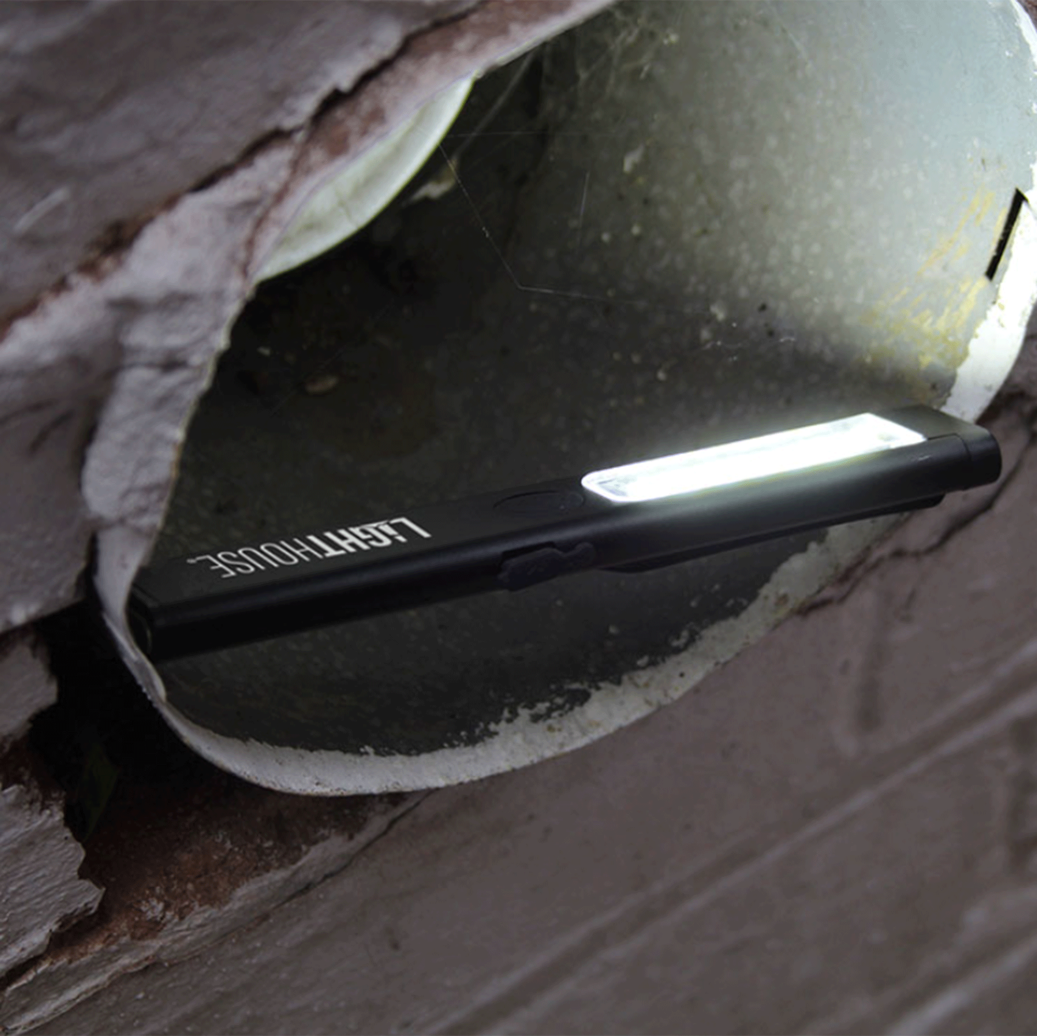 Lighthouse LED Mini Slimline Torch Rechargeable