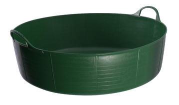 Tubtrug 35L Large Shallow Flexible Bucket Green