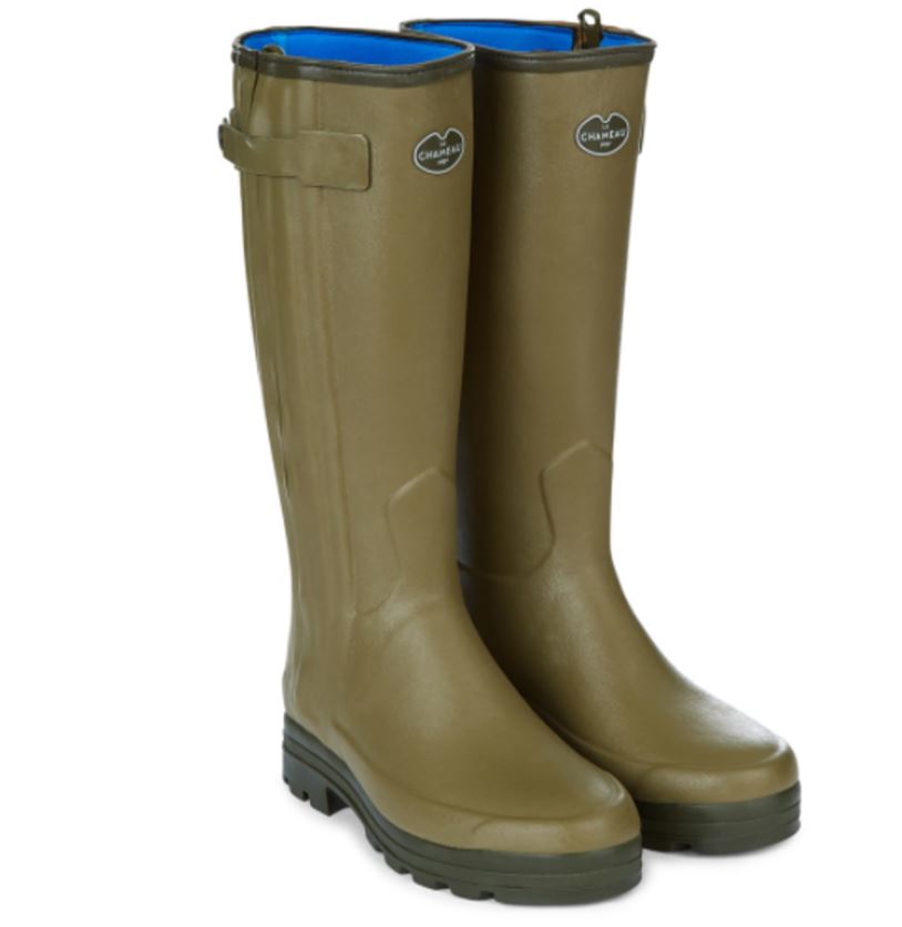 Le Chameau Men's Chasseur Neoprene Lined Wellington Boots
