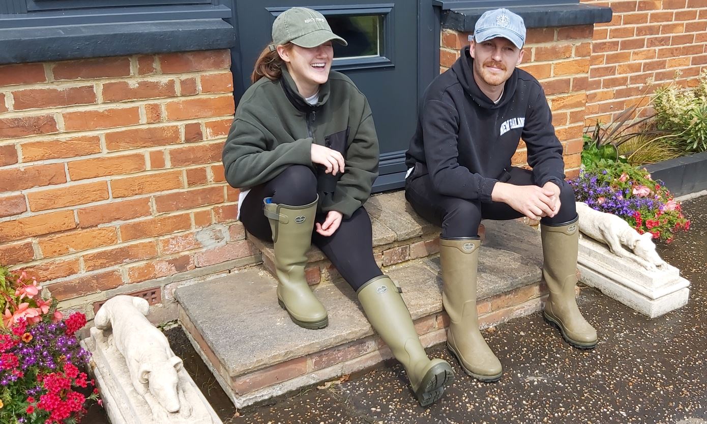 Le Chameau Men's Country Cross Neoprene Boots Vert Vierzon