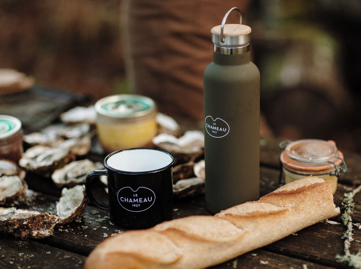 Le Chameau Stainless Steel Water Bottle 750ml Vert Chameau 2