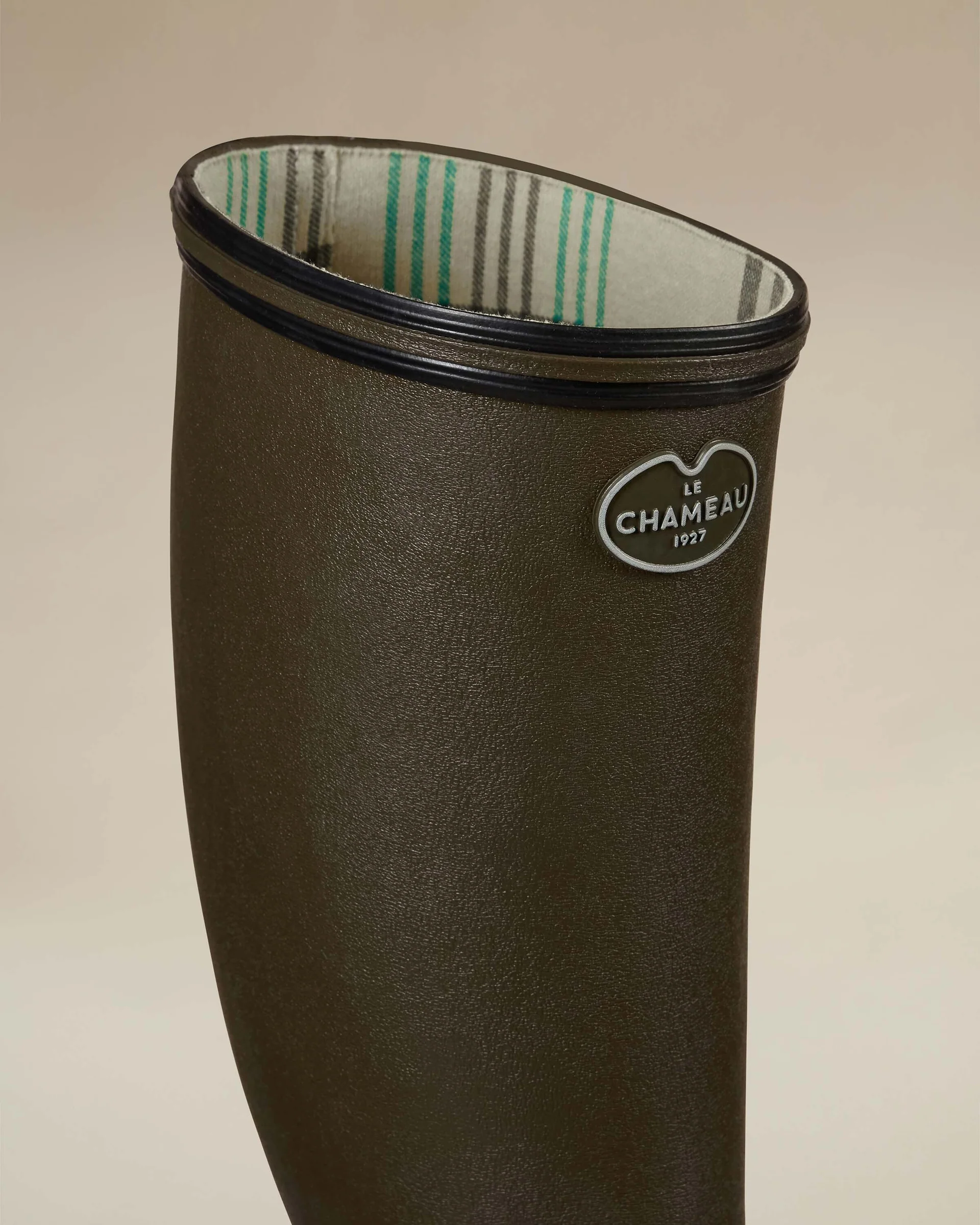 Le Chameau Women's Giverny Jersey Lined Boots Vert Chameau