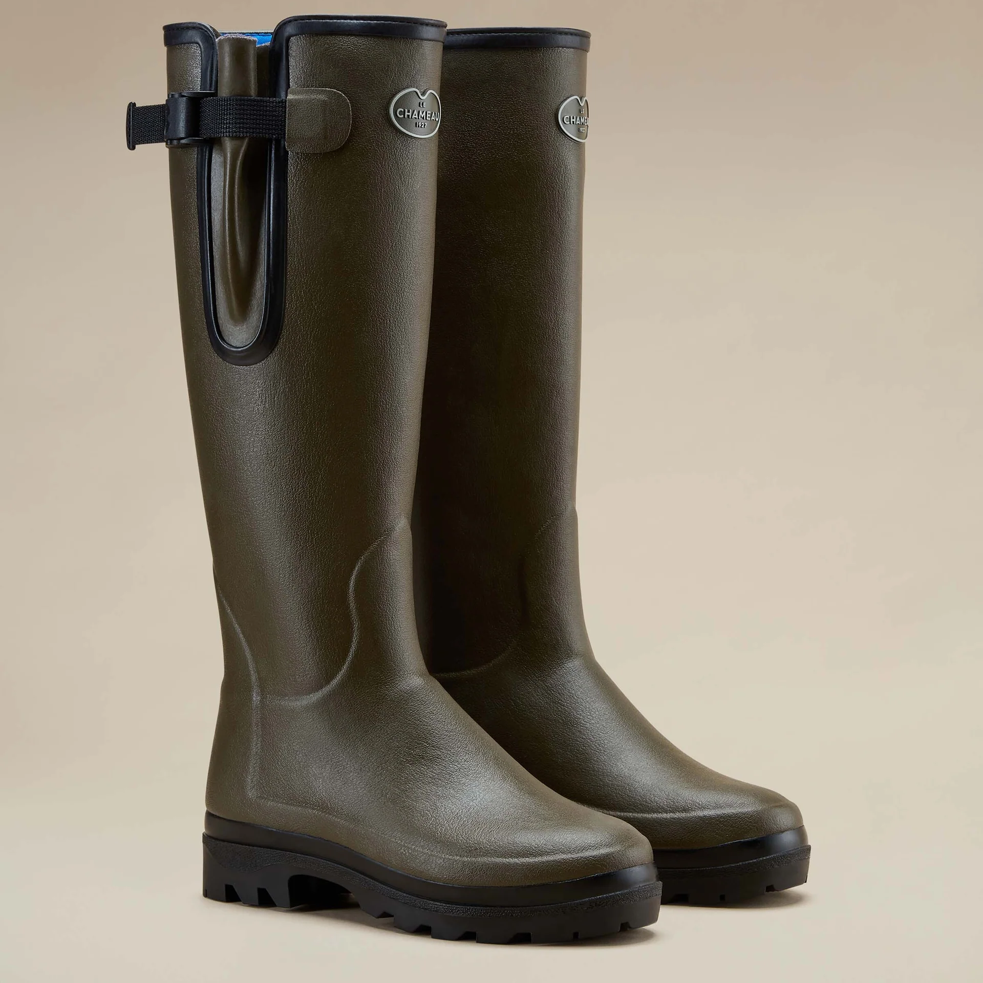 Le Chameau Women's Vierzonord Neoprene Line Boot Vert Chameau