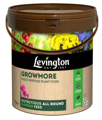 Levington Growmore Multi Purpose Plant Food 9kg
