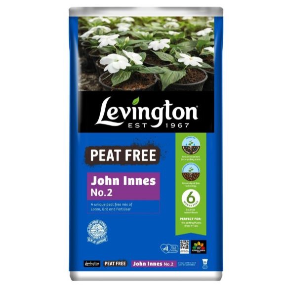 Levington Peat Free John Innes No.2 Compost 25L