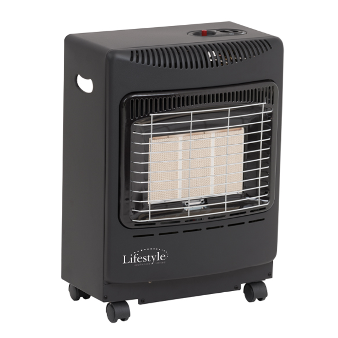 Lifestyle Mini Black Heatforce Indoor Heater 4.2kW