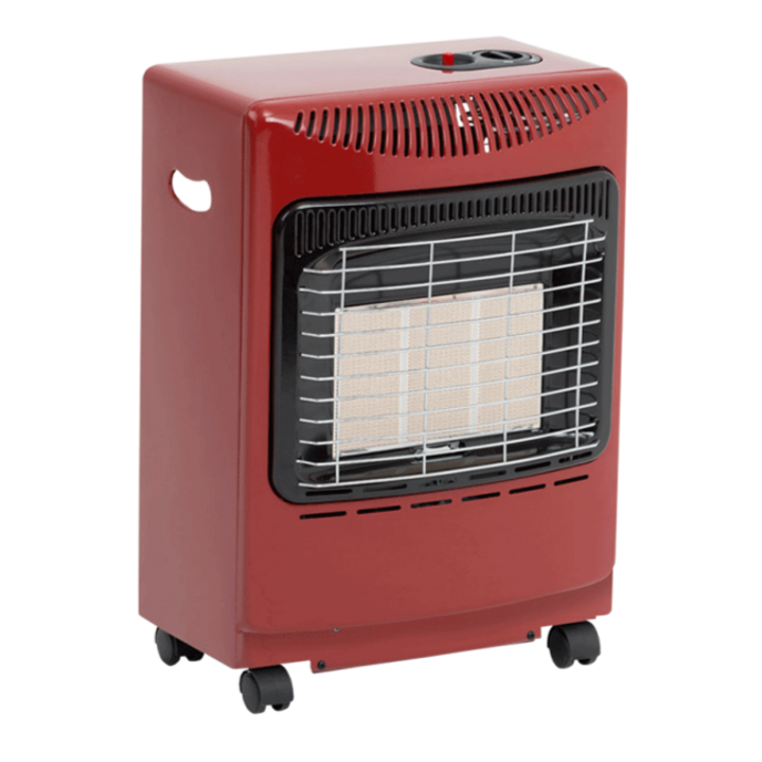 Lifestyle Mini Red Heatforce Gas Cabinet Heater 4.2kW 1
