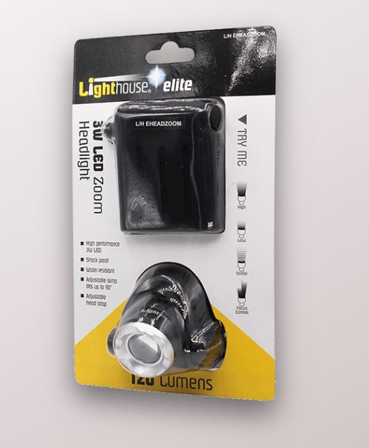 Lighthouse Elite 3W LED Zoom Headlight Torch 5