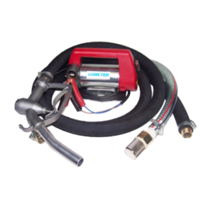 Lumeter J1224 12-24v Diesel Fuel Pump Dispensing Kit