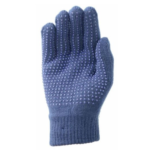 Magic Pimple Grip Adult Riding Gloves Navy