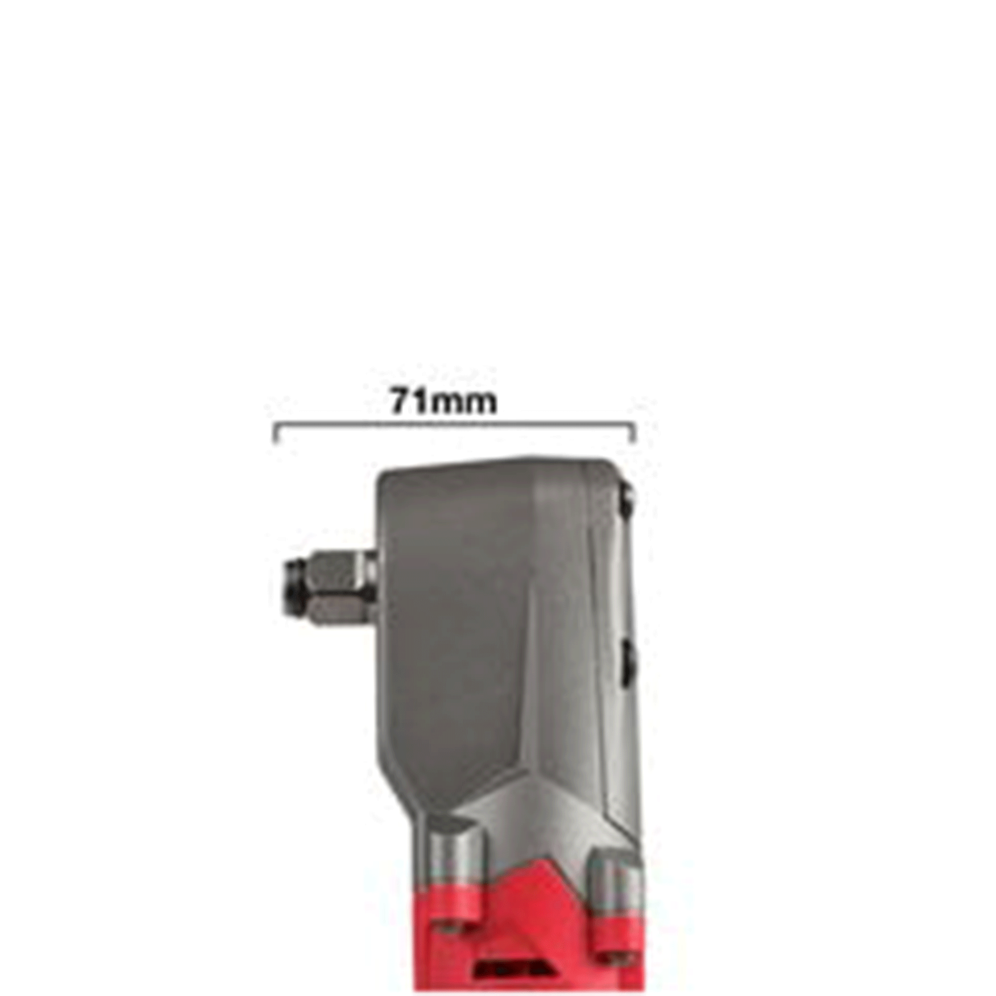 Milwaukee M12FRAIWF12-0 M12 FUEL™ ½″ Right Angle Impact Wrench with Friction Ring