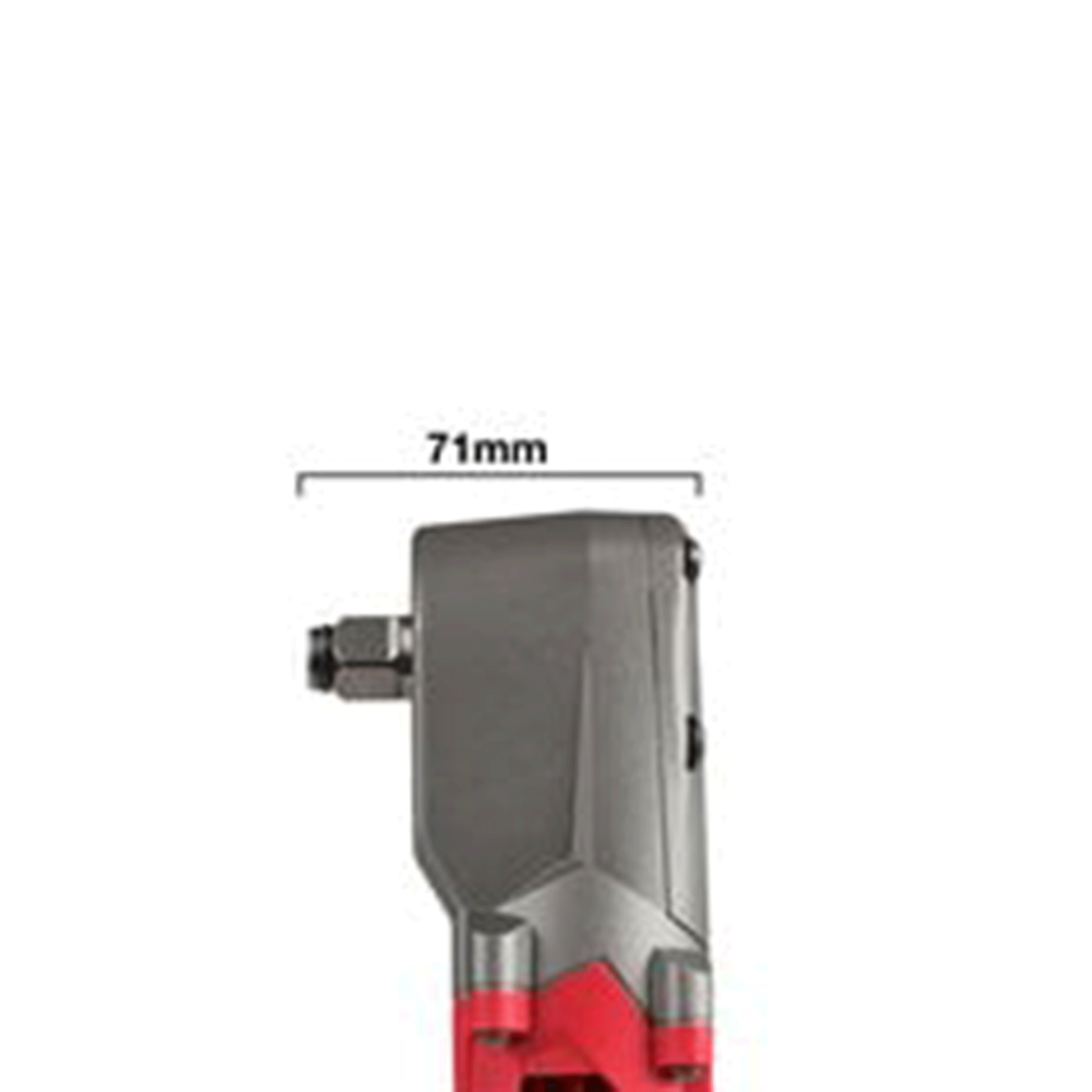 Milwaukee M12FRAIWF38-0 M12 FUEL™ ⅜″ Right Angle Impact Wrench with Friction Ring