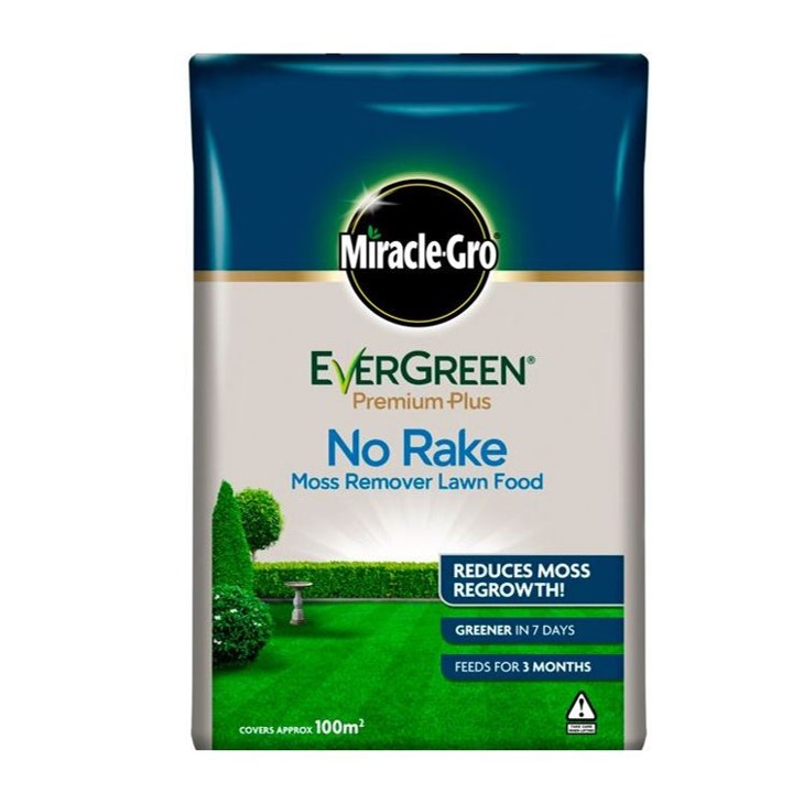 Miracle Gro No rake Lawn fertiliser Granules 100m² 10kg
