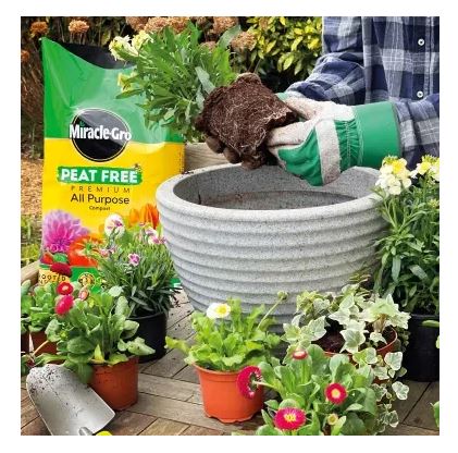 Miracle Gro Peat Free Premium All Purpose Compost 50L 2