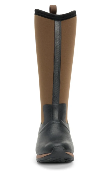 Muck Boot Ladies Arctic Adventure Tall Boots Black-Tan 4