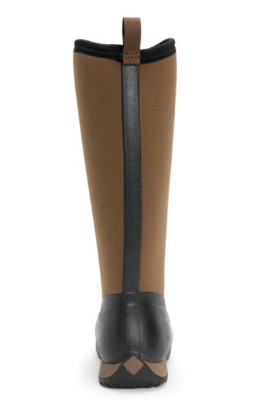 Muck Boot Ladies Arctic Adventure Tall Boots Black-Tan 5