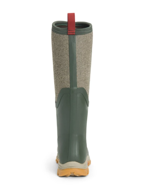 Muck Boot Ladies Arctic Sport II Tall Boots Olive-Herringbone Print 5