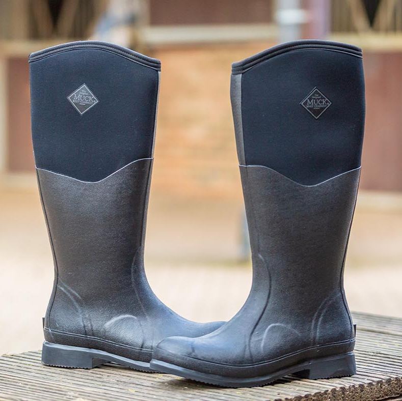 Muck Boot Colt Ryder Tall Riding Boots Black