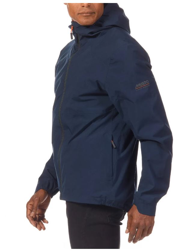 Musto Men's Land Rover Lite Rain Jacket Navy 3
