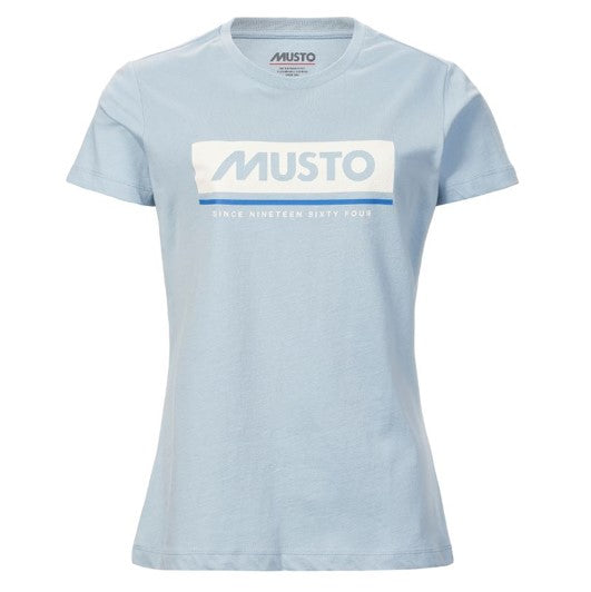 Musto Women's T-Shirt 2.0 Good Grey 1