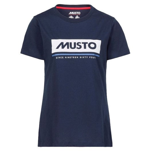 Musto Women's T-Shirt 2.0 True Navy 1