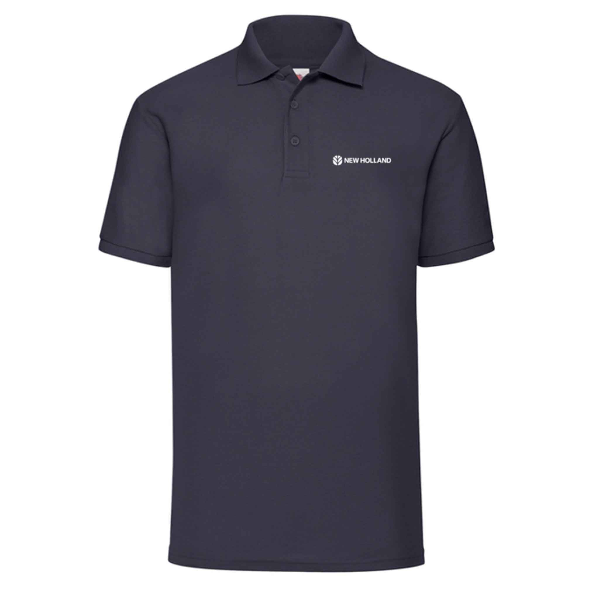 New Holland Adult Polo Shirt Navy