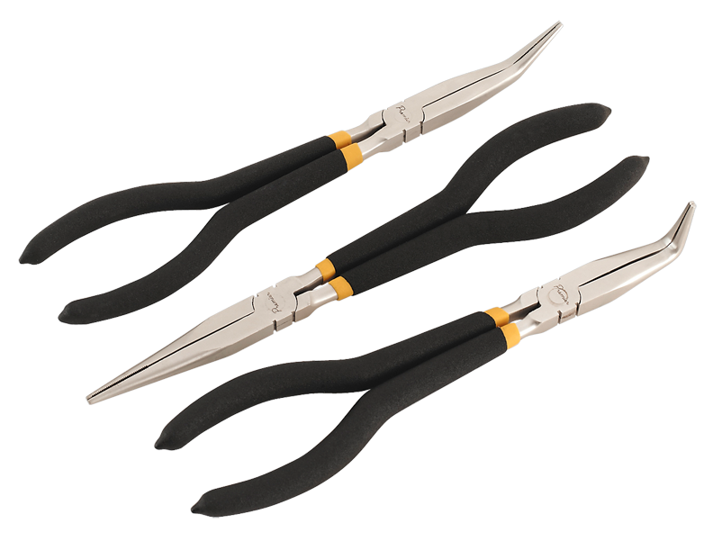 Needle Nose Pliers Set 3pc 280mm Ni-Fe Finish