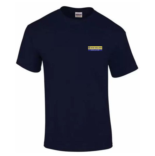 New Holland Adult Ultra Cotton T Shirt Navy 1