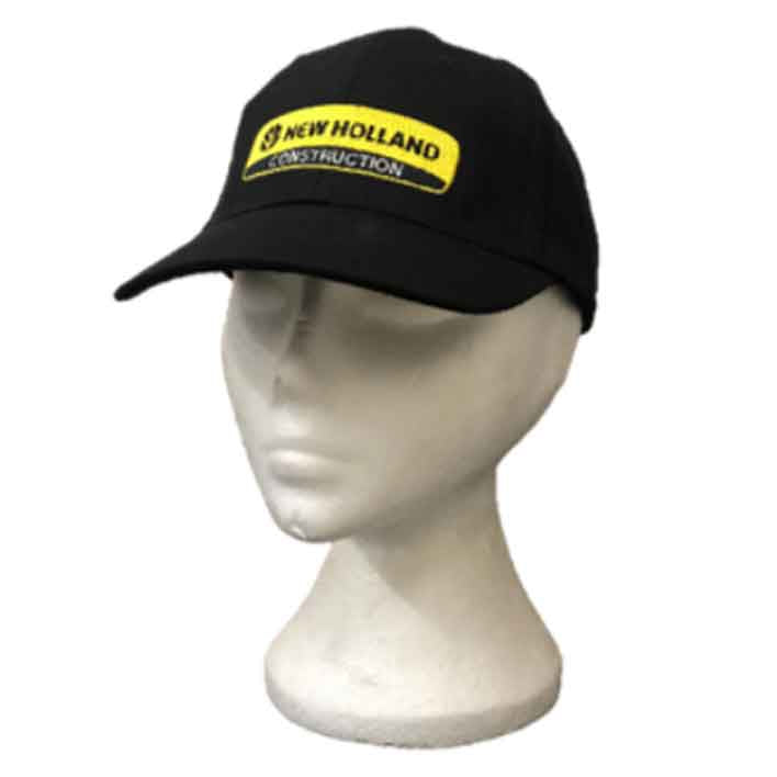 New Holland Construction Baseball Cap Black