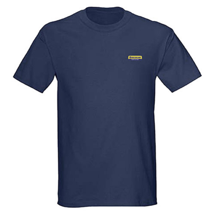 New Holland Genuine Crew Neck Cotton T-Shirt Dark Navy 1