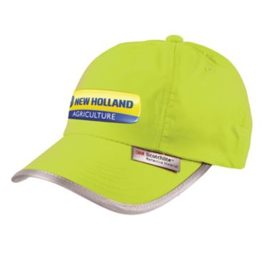 New Holland Hi Visibility Baseball Cap Yellow 1