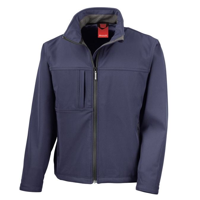 New Holland Men's Classic Softshell Jacket Dark Navy 2