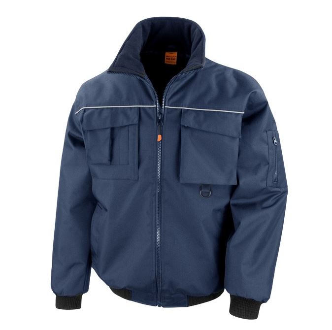 New Holland Men's Heavy Duty Pilot Jacket Navy 2