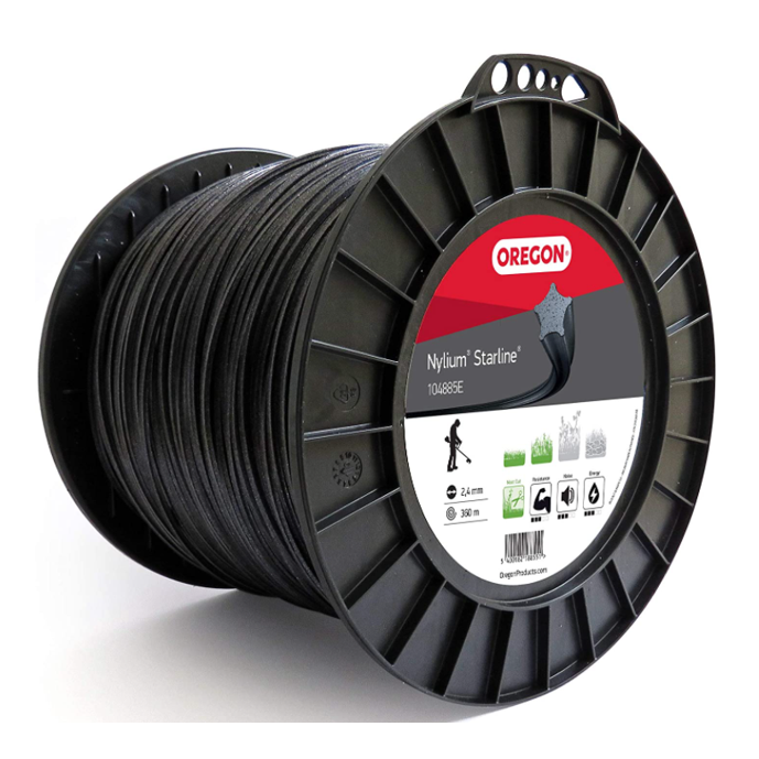 Oregon 104885E Nylium Star Strimmer Line 2.4mm x 360m