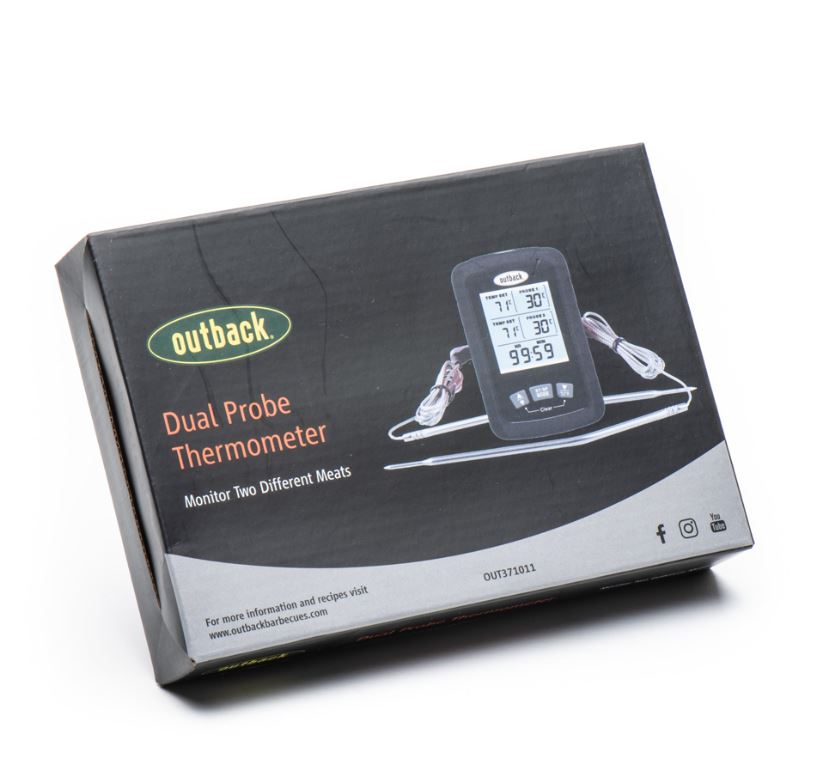Outback Dual Probe Meat Thermometer with Alarm 2