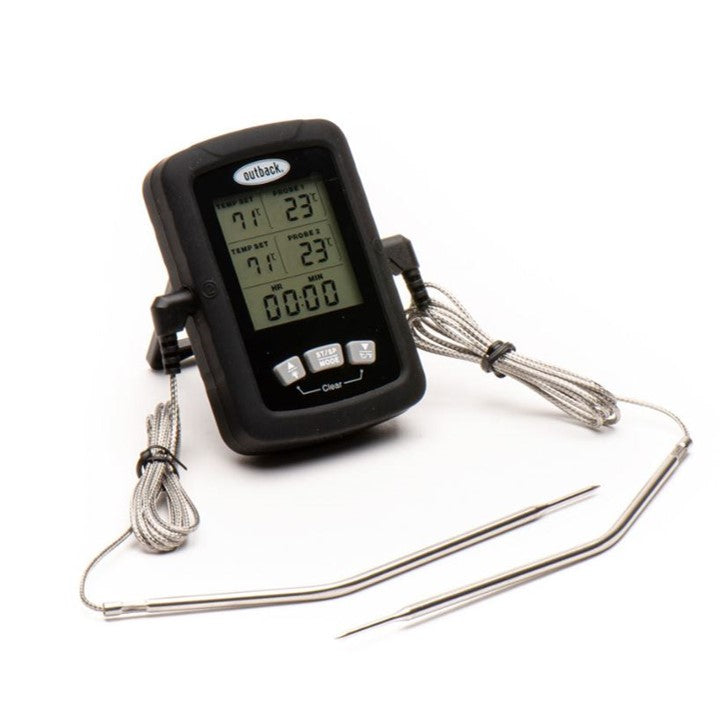 Outback Dual Probe Meat Thermometer with Alarm