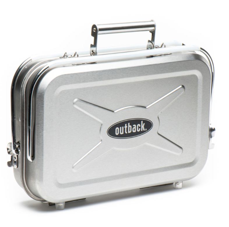 Outback Portable Stainless Steel Charcoal BBQ 2