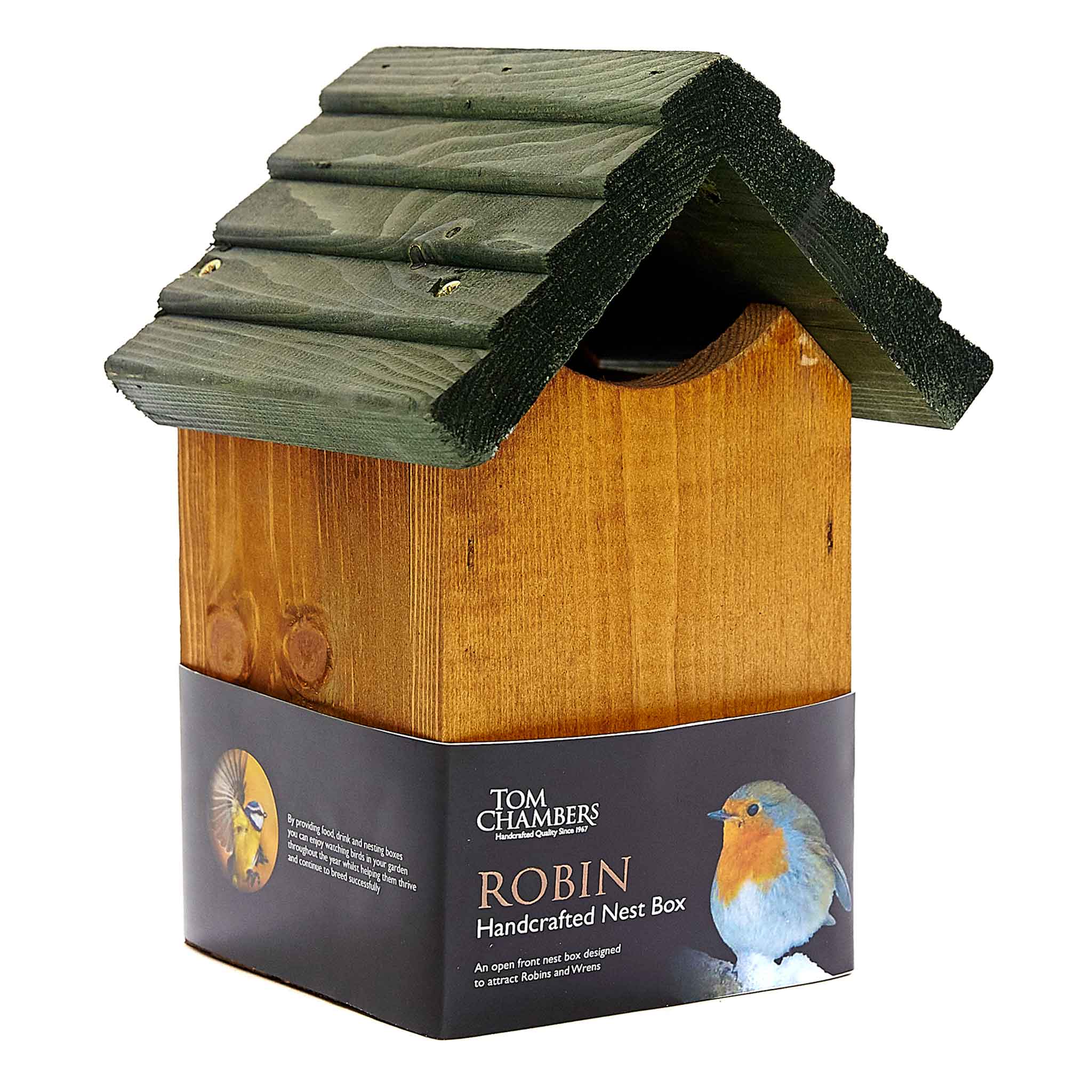 Tom Chambers Handcrafted Robin Nest Box