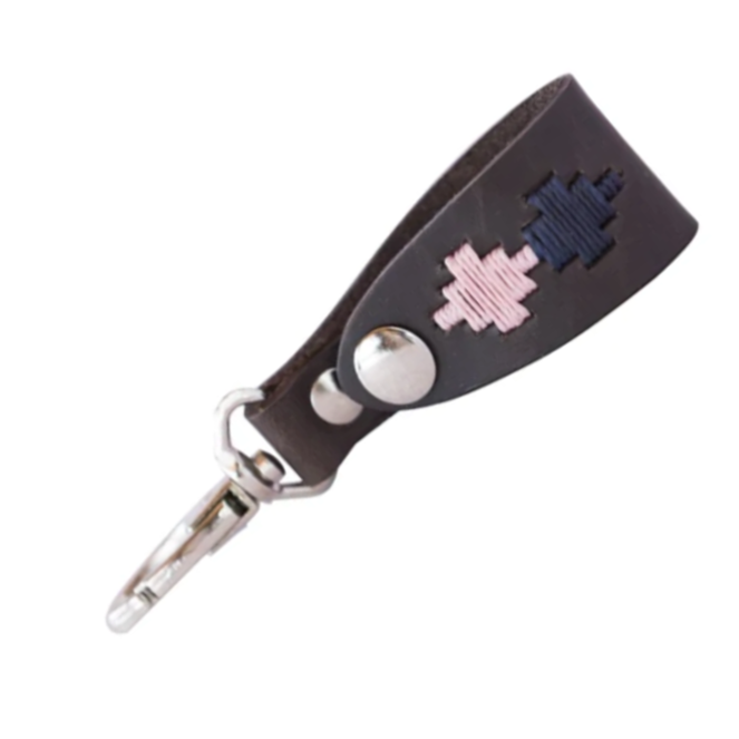 Pioneros Key Holder Navy-Pink 1