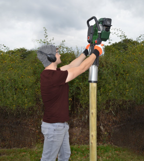 Portek 52cc Petrol Post Driver 2