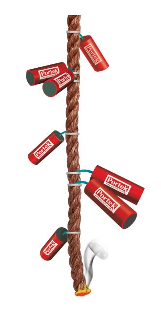 Portek Double Banger Bird Scaring Ropes (12pcs) 2