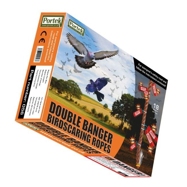 Portek Double Banger Bird Scaring Ropes (12pcs)