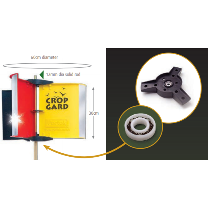 Portek PO-036 Wind Driven Crop Guard 4