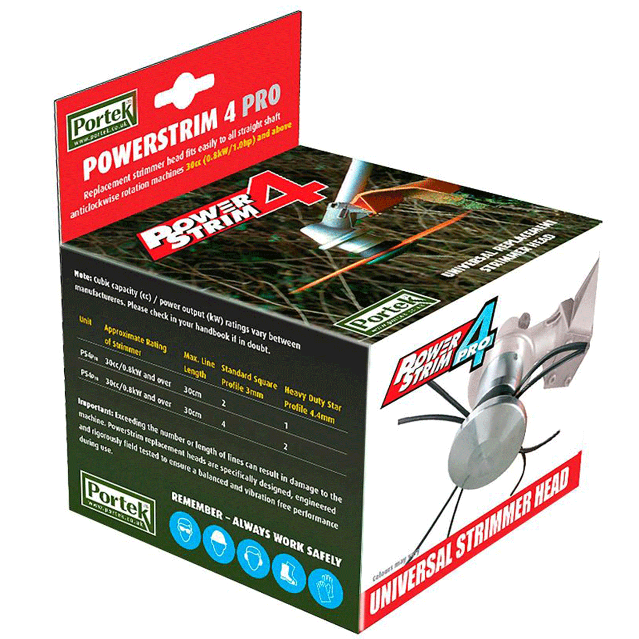 Portek PowerStrim 4Pro Universal Replacement Strimmer Head