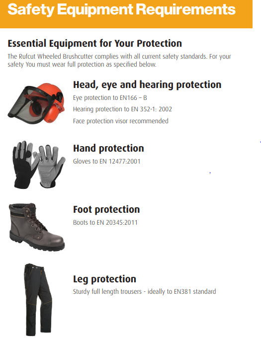 Portek RufCut Wheeled Brushcutter & Heavy Duty Strimmer 11