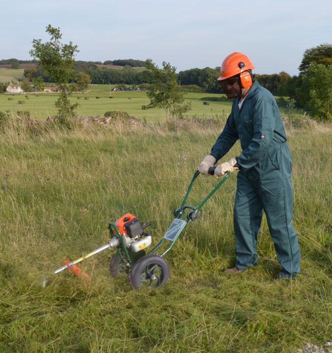 Portek RufCut Wheeled Brushcutter & Heavy Duty Strimmer 2