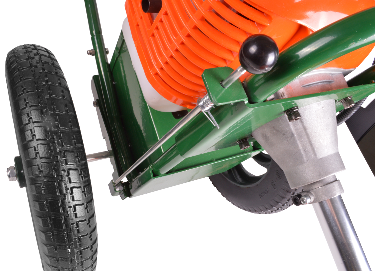 Portek RufCut Wheeled Brushcutter & Heavy Duty Strimmer 3